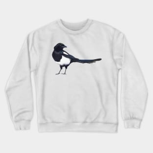 Black-billed Magpie Crewneck Sweatshirt